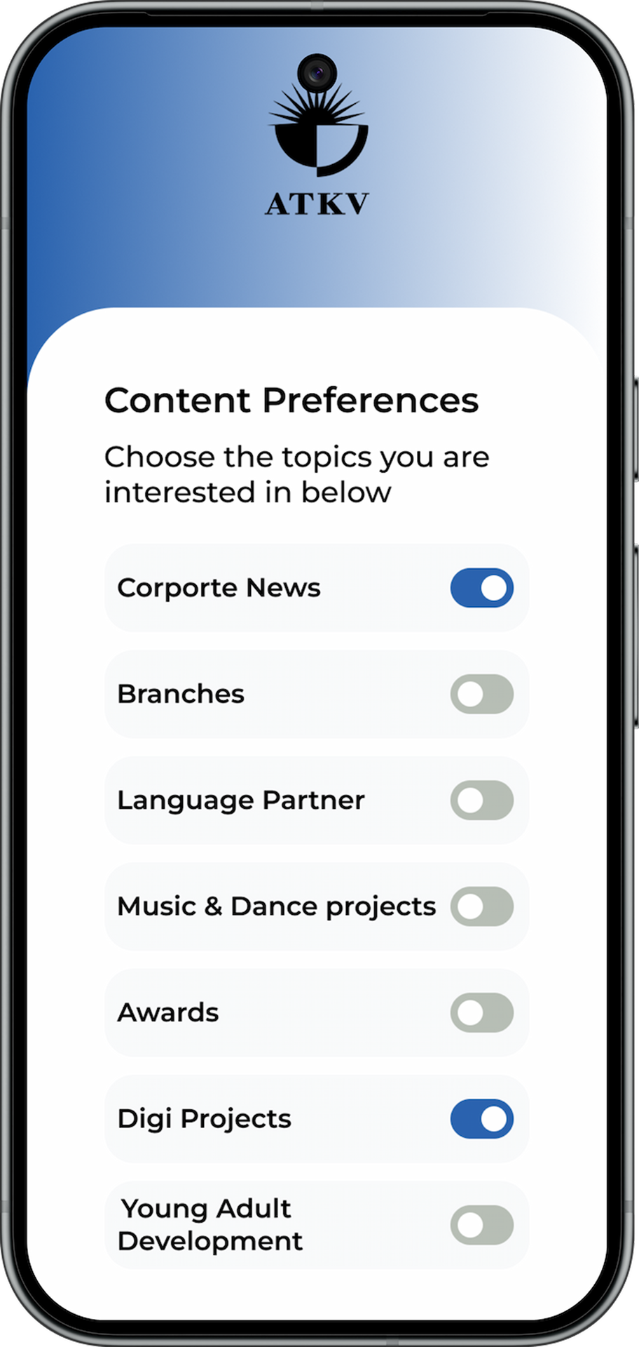 Content Preference